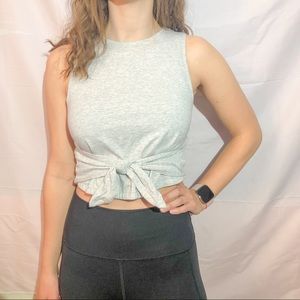 Tie in front Cropped Tank